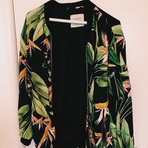Tropical Print Jacket